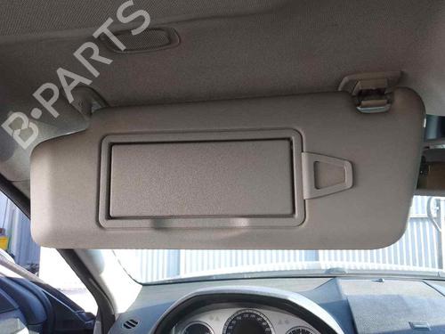 Used Left sun visor MERCEDES-BENZ C-CLASS (W204) C 200 Kompressor (204.041) (184 hp) 28470449