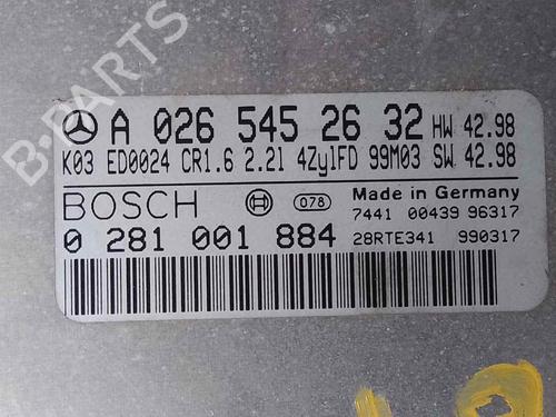 Engine control unit (ECU) MERCEDES-BENZ E-CLASS (W210) E 200 CDI (210.007) | BP26485482M57 