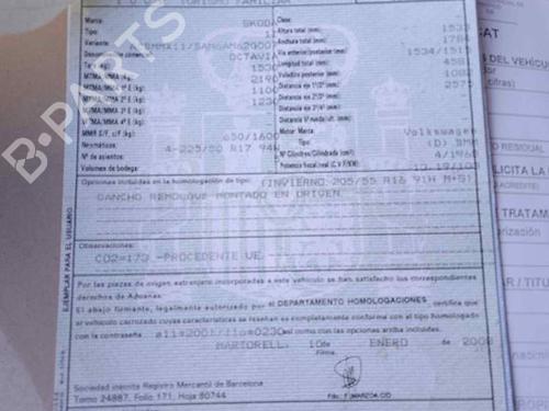 Engine SKODA OCTAVIA II (1Z3) 2.0 TDI | BP31361845M1 