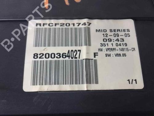 Instrument cluster RENAULT MEGANE II (BM0/1_, CM0/1_) 1.6 16V (BM0C, CM0C) | BP26481502C47 