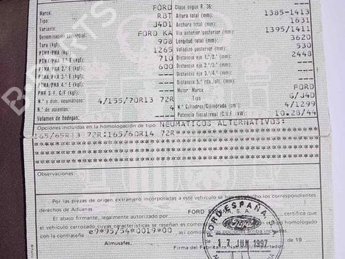 Gearbox FORD KA (RB_) 1.3 i | BP32088001M3 