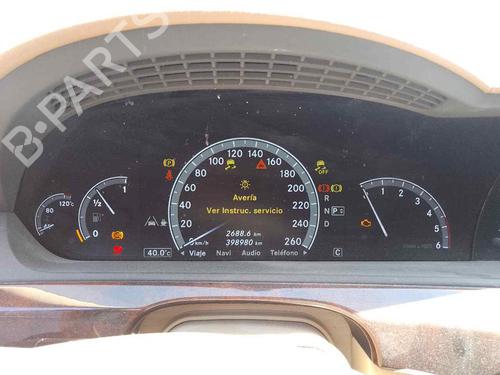 Used Instrument cluster MERCEDES-BENZ S-CLASS (W221, V221) S 320 CDI 4-matic (221.080, 221.180) (235 hp) 28454891