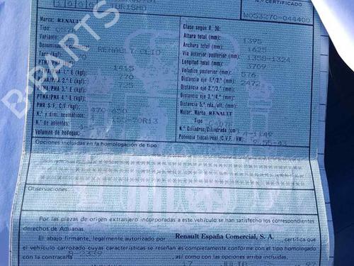 Engine control unit (ECU) RENAULT CLIO I (B/C57_, 5/357_) 1.2 (B/C/S57A, B/C57S, 5/357F, 5/357J, 5/357L, 5/357R) | BP26476466M57 