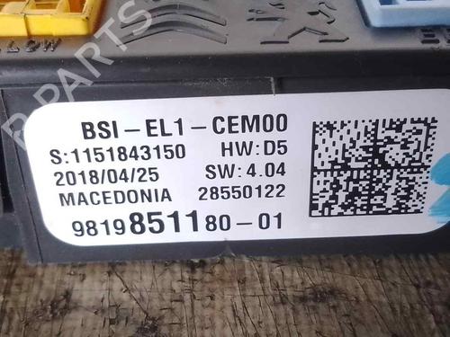 Fuse box CITROËN C3 / C3 ORIGIN III (SX) 1.2 THP 110 | BP27718451E1 