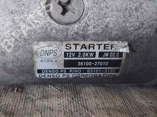 Starter HYUNDAI SANTA FÉ II (CM)  | BP26478244M8 