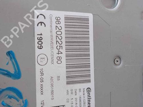 Radio PEUGEOT 3008 II SUV (MC_, MR_, MJ_, M4_) 2.0 BlueHDi 150 (MJAHXH, MJAHXV, MJAHXG, MJAHSH, MJAHRH,... | BP29120496E6 