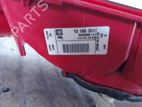 Used Right taillight OPEL CORSA D (S07) 1.4 (L08, L68) (90 hp) 26474140