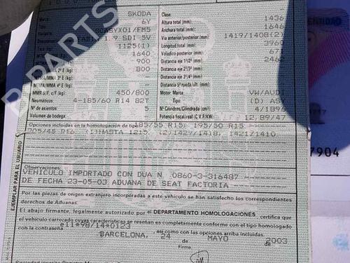 Retrovisor derecho SKODA FABIA I (6Y2)  | BP29124544C27 