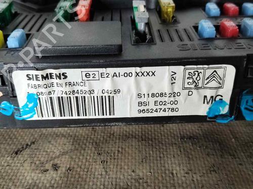 Fuse box PEUGEOT 206 Hatchback (2A/C) 1.4 LPG | BP29022135E1