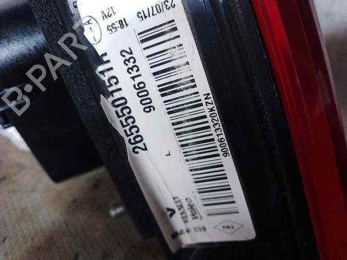 Left tailgate light RENAULT KADJAR (HA_, HL_) 1.5 dCi 110 (HLA3) | BP29606143C79 