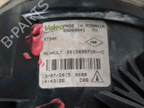Right front fog light RENAULT KADJAR (HA_, HL_) 1.5 dCi 110 (HLA3) | BP29612032C31 
