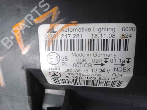 Left headlight MERCEDES-BENZ B-CLASS Sports Tourer (W245)  | BP26738738C28 