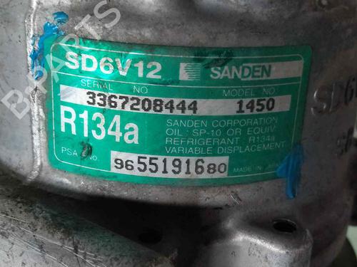 AC compressor CITROËN C2 (JM_) 1.6 VTS | BP31884930M34 - Image 3