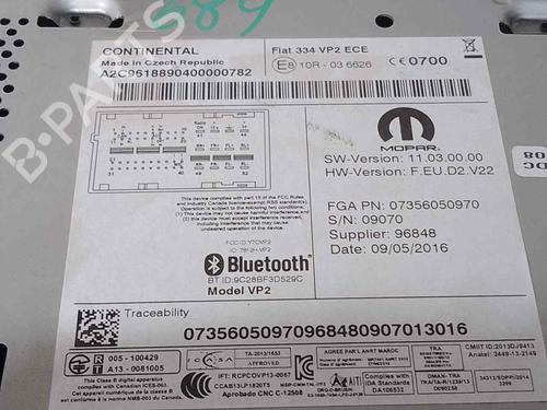 Radio FIAT 500X (334_)  | BP26693553E6 