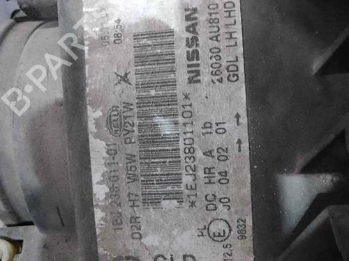 Left headlight NISSAN PRIMERA (P12) 2.2 Di | BP26484352C28 