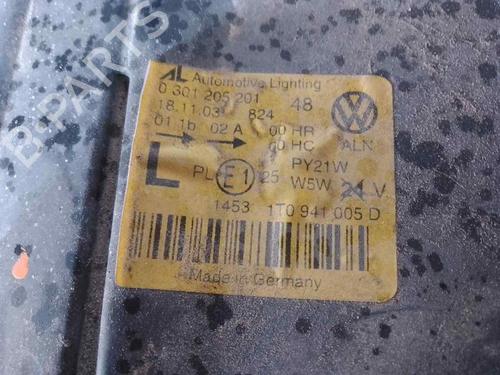 Left headlight VW TOURAN (1T1, 1T2) 2.0 TDI | BP26482909C28 