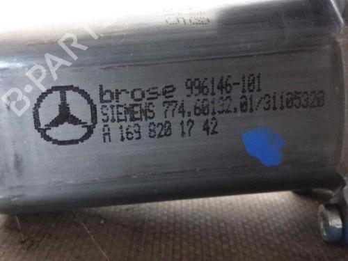 Left front window motor MERCEDES-BENZ A-CLASS (W169) A 180 CDI (169.007, 169.307) | BP26477096E21 