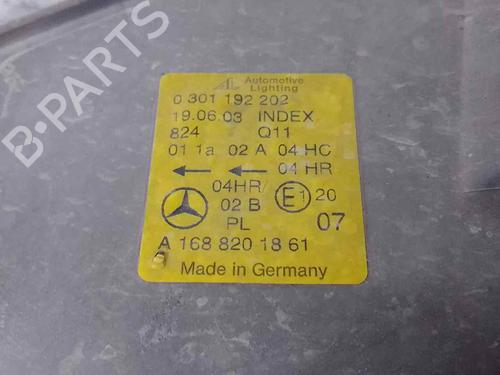 Right headlight MERCEDES-BENZ A-CLASS (W168) A 170 CDI (168.009, 168.109) | BP26470658C29 