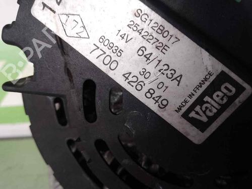 Alternator RENAULT LAGUNA II Grandtour (KG0/1_)  | BP31686098M7 