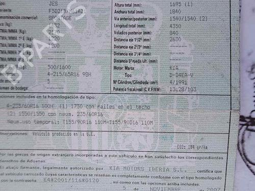 Armrest / Center console KIA SPORTAGE II (JE_, KM_) 2.0 CRDi | BP29944627I20