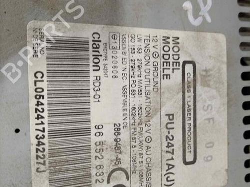 Radio CITROËN C3 I (FC_, FN_) 1.4 HDi | BP26471737E6 