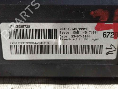 Control unit OPEL ASTRA J (P10)  | BP26475308M11 