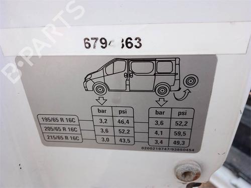 Engine RENAULT TRAFIC II Platform/Chassis (EL) 1.9 dCi 100 (EL0C) | BP38469974M1 - Image 5