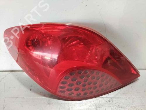 Used Left taillight PEUGEOT 207 (WA_, WC_) 1.4 16V (88 hp) 32070871