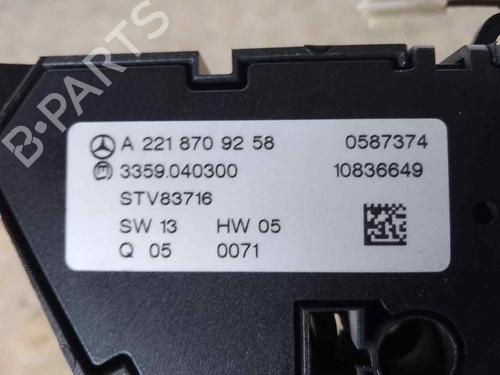 Switch MERCEDES-BENZ S-CLASS (W221, V221) S 320 CDI 4-matic (221.080, 221.180) | BP26484705I30 