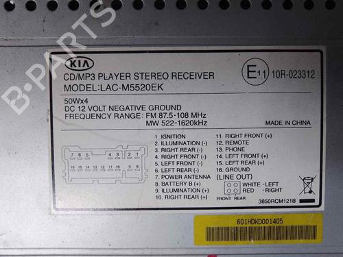 Bilradio KIA CARNIVAL II (GQ) 2.9 CRDi | BP26479670E6 
