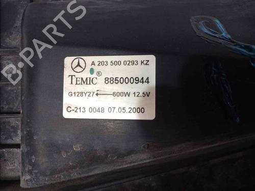 Radiator fan MERCEDES-BENZ C-CLASS Coupe (CL203)  | BP29483702M35 