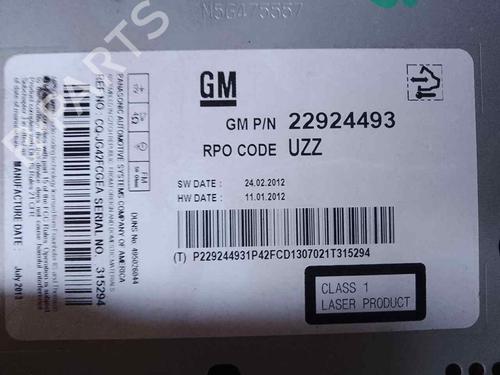 Radio OPEL ASTRA J Saloon 1.7 CDTI (69) | BP26479144E6 