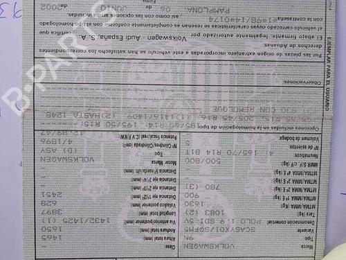 Rudehejsemekanisme Højre foran VW POLO IV (9N_, 9A_) 1.9 SDI | BP29161196C23 
