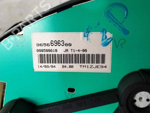 Instrument cluster PEUGEOT 206 Hatchback (2A/C) 1.4 LPG | BP29022137C47