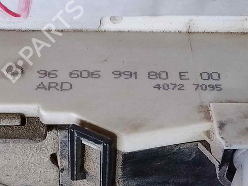 Rear right lock PEUGEOT 407 (6D_) 2.0 (6DRFNB, 6DRFNE) | BP26474606C99 