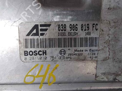 Engine control unit (ECU) SEAT ALHAMBRA (7V8, 7V9) 1.9 TDI | BP26482474M57 