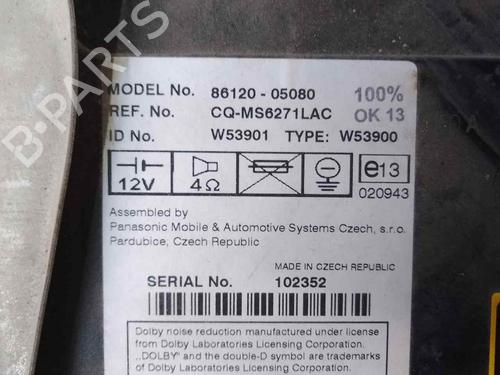 Radio TOYOTA AVENSIS Saloon (_T25_)  | BP26473014E6 