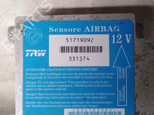 Kollisjonspute styreenhet FIAT PUNTO Hatchback Van (188_) 1.2 60 | BP28164425M53 