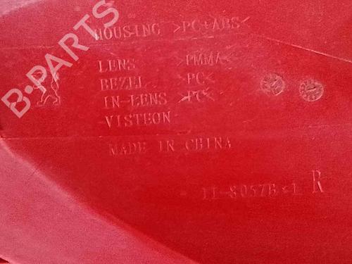 Right taillight PEUGEOT 206+ (2L_, 2M_) 1.1 | BP31066382C35 