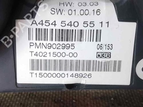 Instrument cluster SMART FORFOUR (454) 1.1 (454.033) | BP26484288C47 