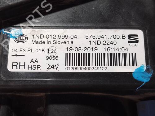 Right front fog light SEAT ATECA (KH7, KHP) | BP38537696C31 - Image 3