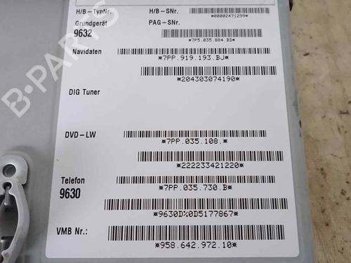 Elektronisk modul PORSCHE CAYENNE (92A)  | BP26486520M83 