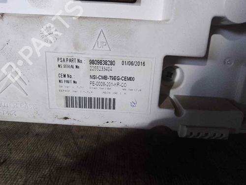 Instrument cluster PEUGEOT 308 II (LB_, LP_, LW_, LH_, L3_) 1.2 THP 130 | BP26484977C47 