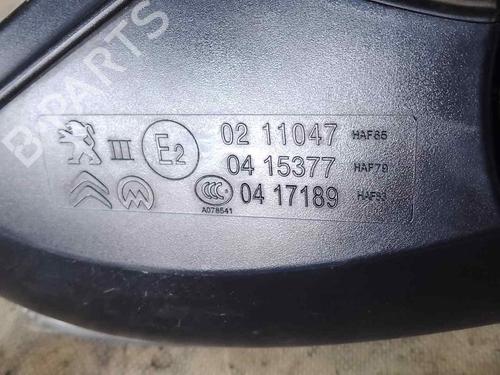 Left mirror PEUGEOT 208 I (CA_, CC_)  | BP26483694C26