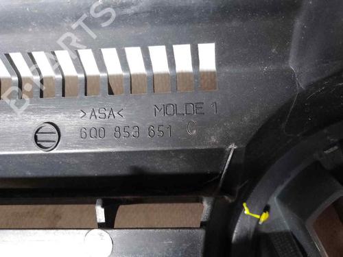 Grille VW POLO (9N_, 9A_) 1.9 TDI | BP26472040C40 