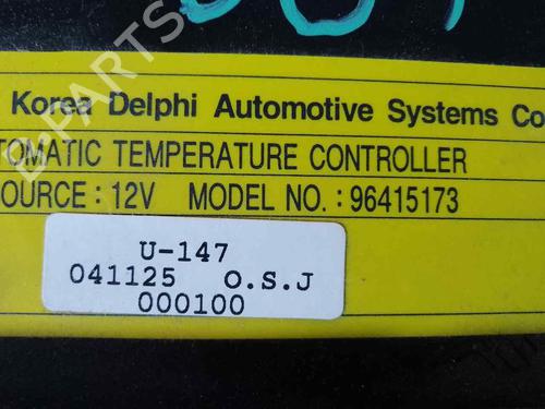 Climate control CHEVROLET REZZO MPV (U100)  | BP26474741I5 