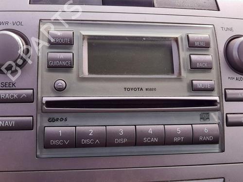 Bilradio Bilradio TOYOTA COROLLA Verso (ZER_, ZZE12_, R1_) 2.0 D-4D (CUR10_, CUR10R) (116 hp) 34435520 34435520