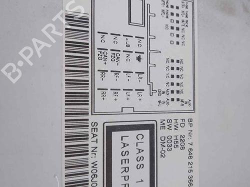 Radio SEAT IBIZA IV (6J5, 6P1)  | BP26472542E6 