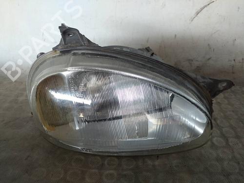 Højre forlygte OPEL CORSA B (S93) 1.7 D (F08, F68, M68) (60 hp) 26475464