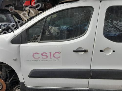 Used Left front door Left front door CITROËN BERLINGO Box Body/MPV (B9) 1.6 HDi 90 4x4 (90 hp) 33625391 33625391